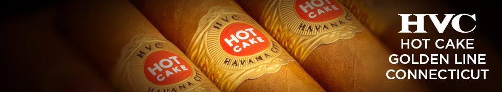 HVC Hot Cake Golden Line Connecticut Cigars